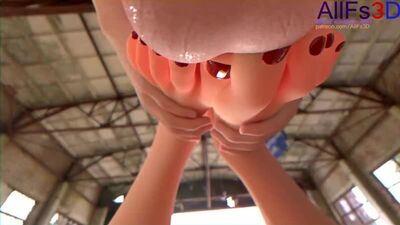Footjob Chun-li