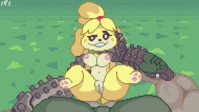 Yiff by ses vanbrubles Furry Porn Sex E621 FYE Straight Isabell Animal crossing r34 rule34